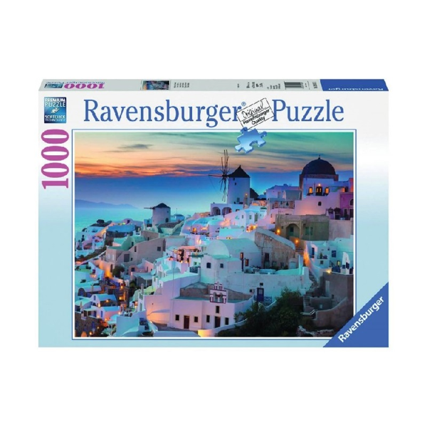 Ravensburger Puzzle 1000τεμ Evening In Santorini (19611)