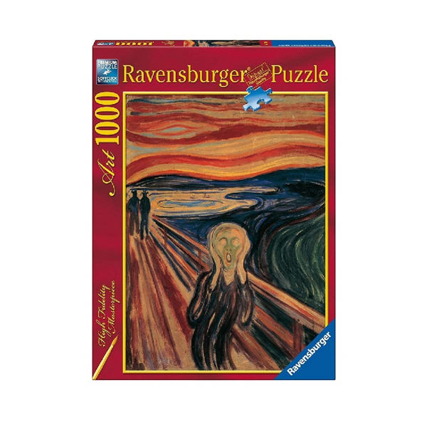 Ravensburger Puzzle 1000τεμ Edvard Munch The Scream (15758)