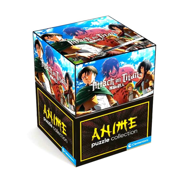 Clementoni Puzzle Cubes Anime Attack On Titan 500τεμ. (35139)