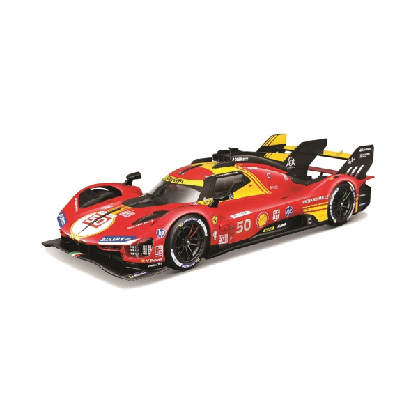 Burago Ferrari 499P #50 Le Mans Champion 2024 1:24 (18/26312)