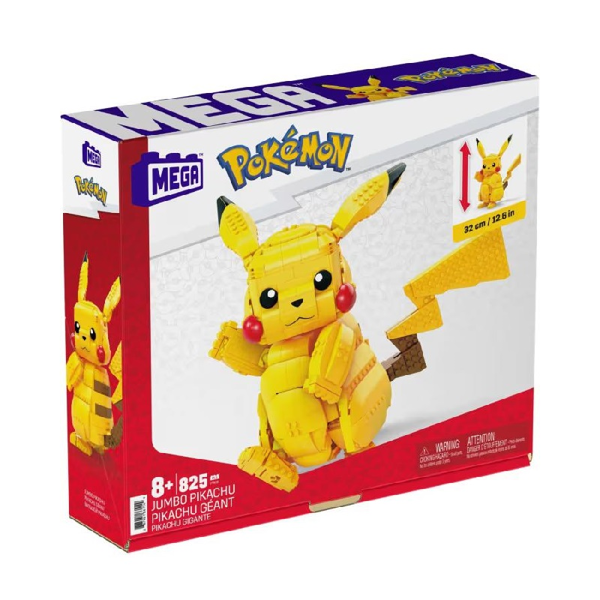 Pokemon Mega Construx Builder Giant Pikachu (FVK81)