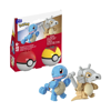 Pokemon Mega Construx Builder Pokeball Με Φιγούρα 2τεμ. 3 Σχέδια (HXP11)