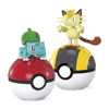 Pokemon Mega Construx Builder Pokeball Με Φιγούρα 2τεμ. 3 Σχέδια (HXP11)