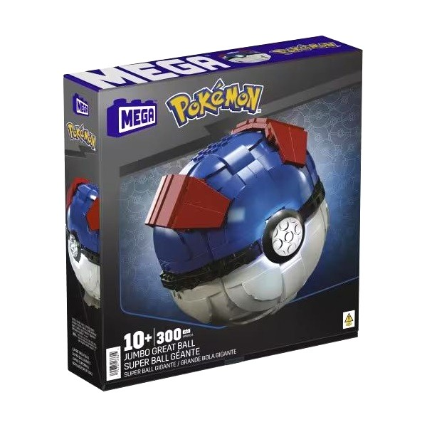 Pokemon Mega Construx Builder Jumbo Great Ball (HMW04)