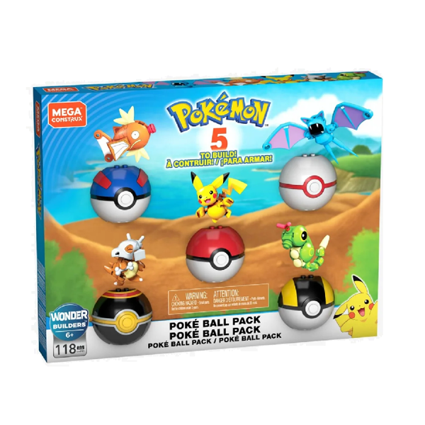Pokemon Mega Construx Builder Trainer Pack (GHP85)