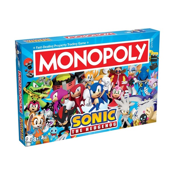 Monopoly Sonic The Hedgehog Edition (WM04624-EN1-6)