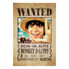 One Piece Wall Banner Luffy Wanted (NFX-OP16)