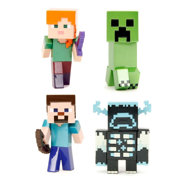 Minecraft Metalfigs 4 Σχέδια (25-326-0003)