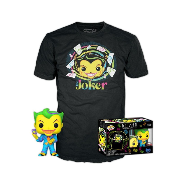 Funko Pop! & Tee Box M- Joker (Tees)