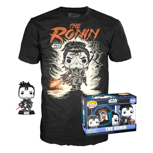 Funko Pop! & Tee Box L-Star Wars The Ronin (Tees)