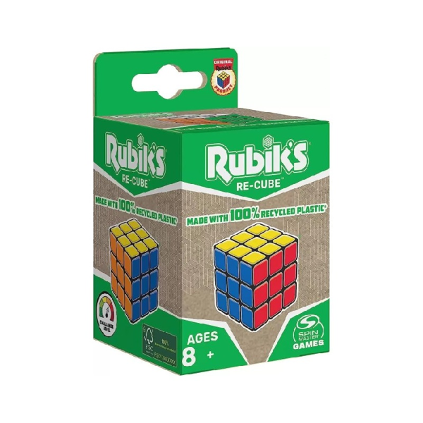 Rubiks Re-Cube 100% Recycled Plastic (6067025)