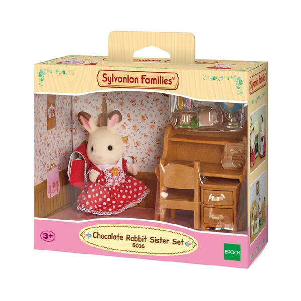 Sylvanian Families Chocolate Rabbit Sister Set (5016)