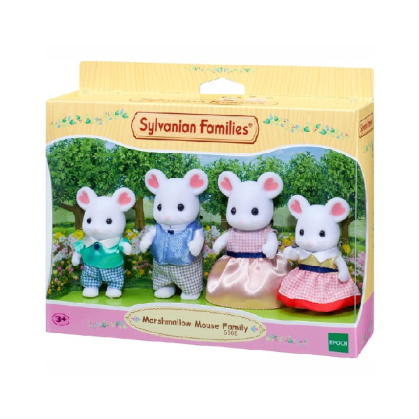 Sylvanian Families Marshmallow Mouse Family (5308)