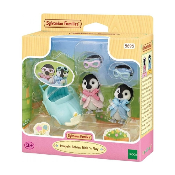 Sylvanian Families Penguin Babies Ride N Play (5695)