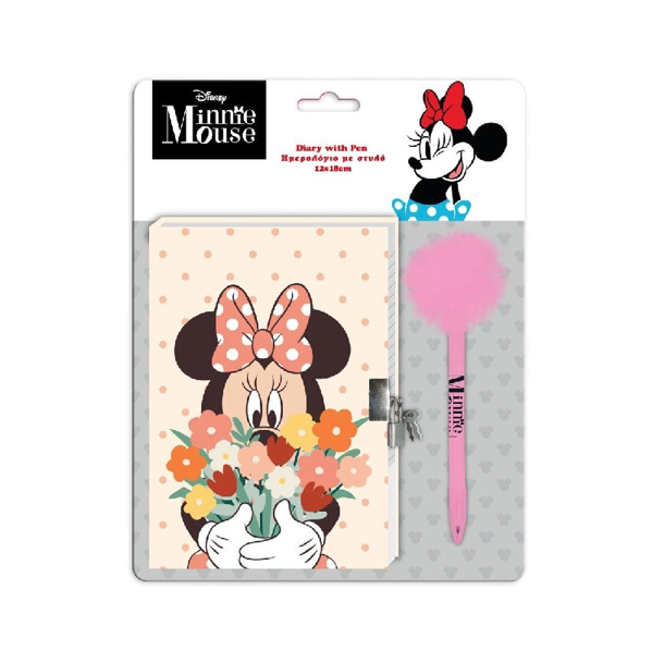 Minnie Mouse Ημερολόγιο με Στυλό (000564295)