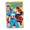 Marvel Captain America Figure & Comic Book #323 (JAN245743)
