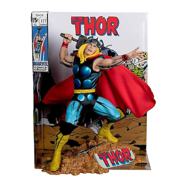Marvel Thor Figure & Comic Book "The Mighty Thor-Issue#177" (MCF14792)