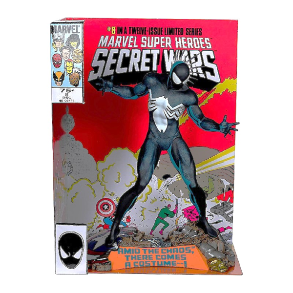Marvel Spiderman Figure & Comic Book #8 (MCF14793)