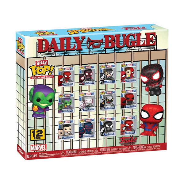 Funko Bitty Pop! Vinyl Collector Pack! Marvel: Spider-Man 12-Pack (Special Edition)