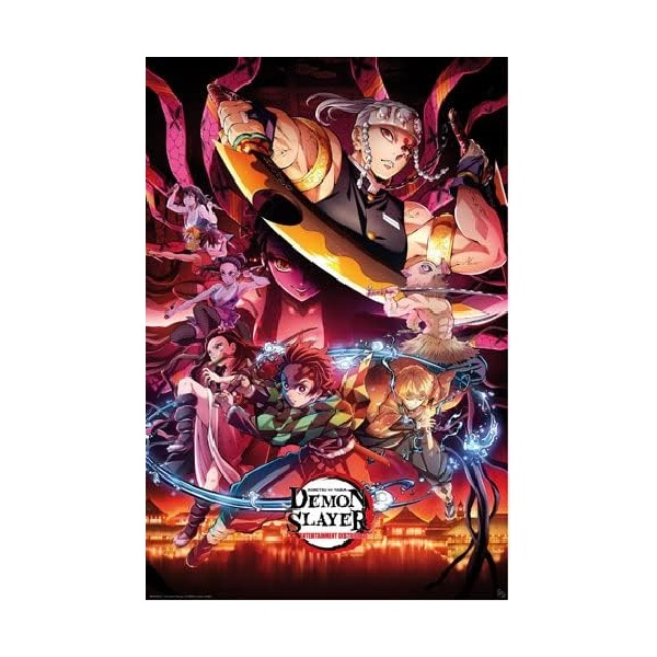 Demon Slayer Entertainment District Poster (91x61cm)