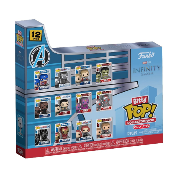 Funko Bitty Pop! Vinyl Collector Pack! Marvel: Infinity Saga 12-Pack