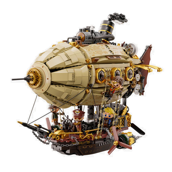 Pantasy Steampunk Series Airship (85021)