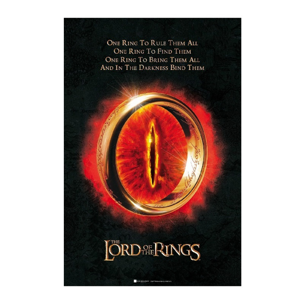 Lord of The Rings Poster Maxi The One Ring (ABYDCO774)