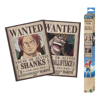 One Piece Shanks & Blackbeard Wanted Poster 2-Pack (52x38cm) (GBYDCO688)