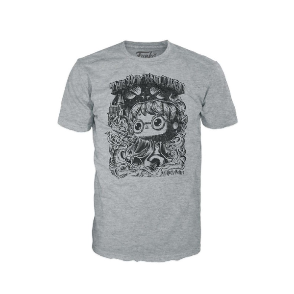 Funko Pop! & Tee Box M-Harry Potter (Tees)