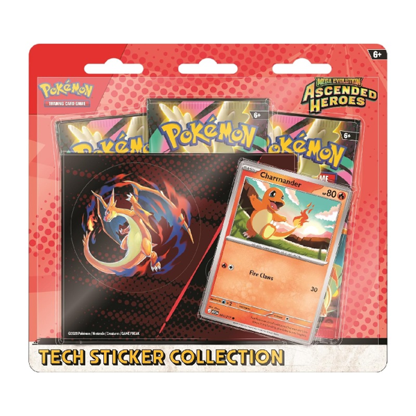 The Pokemon TCG - Mega Evolution Ascended Heroes Tech Sticker Collection (10-10314-101)