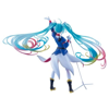 Hatsune Miku x Gundam Evolve Statue 21cm (BP30087P)