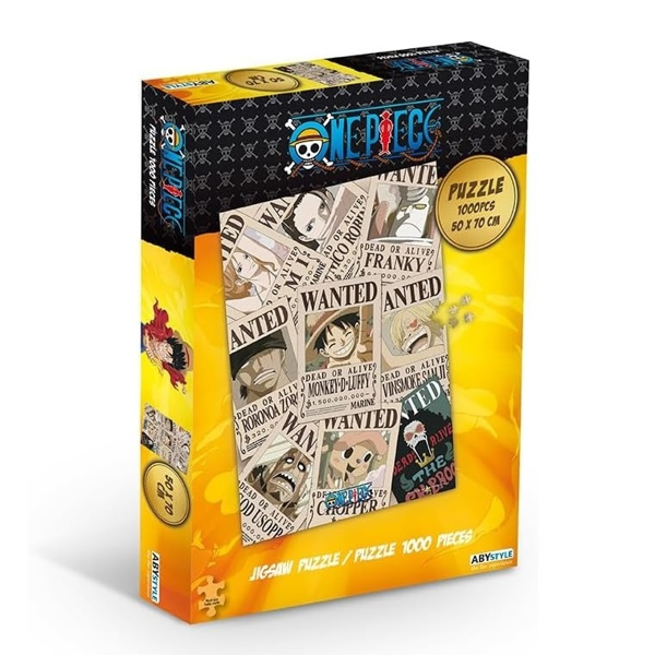 One Piece Wanted Posters Puzzle 1000τεμ. (ABYJDP004)