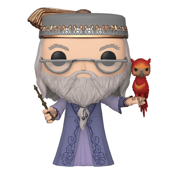 Funko Pop! Vinyl Supersized- Dumbledore w/Fawkes (Harry Potter) (110)